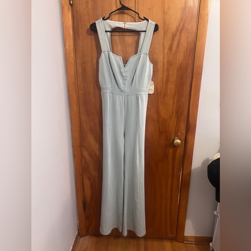 Altar’d State Denim Jumpsuit